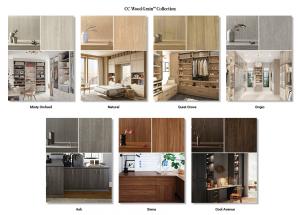 California Closets releases CC Wood Grain™ Collection featuring six brand-new natural finishes.