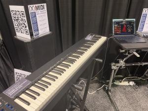  IVORY 3 TAKES PART IN THE FIRST PUBLIC DEMONSTRATION OF MIDI 2.0, AT NAMM 2023.