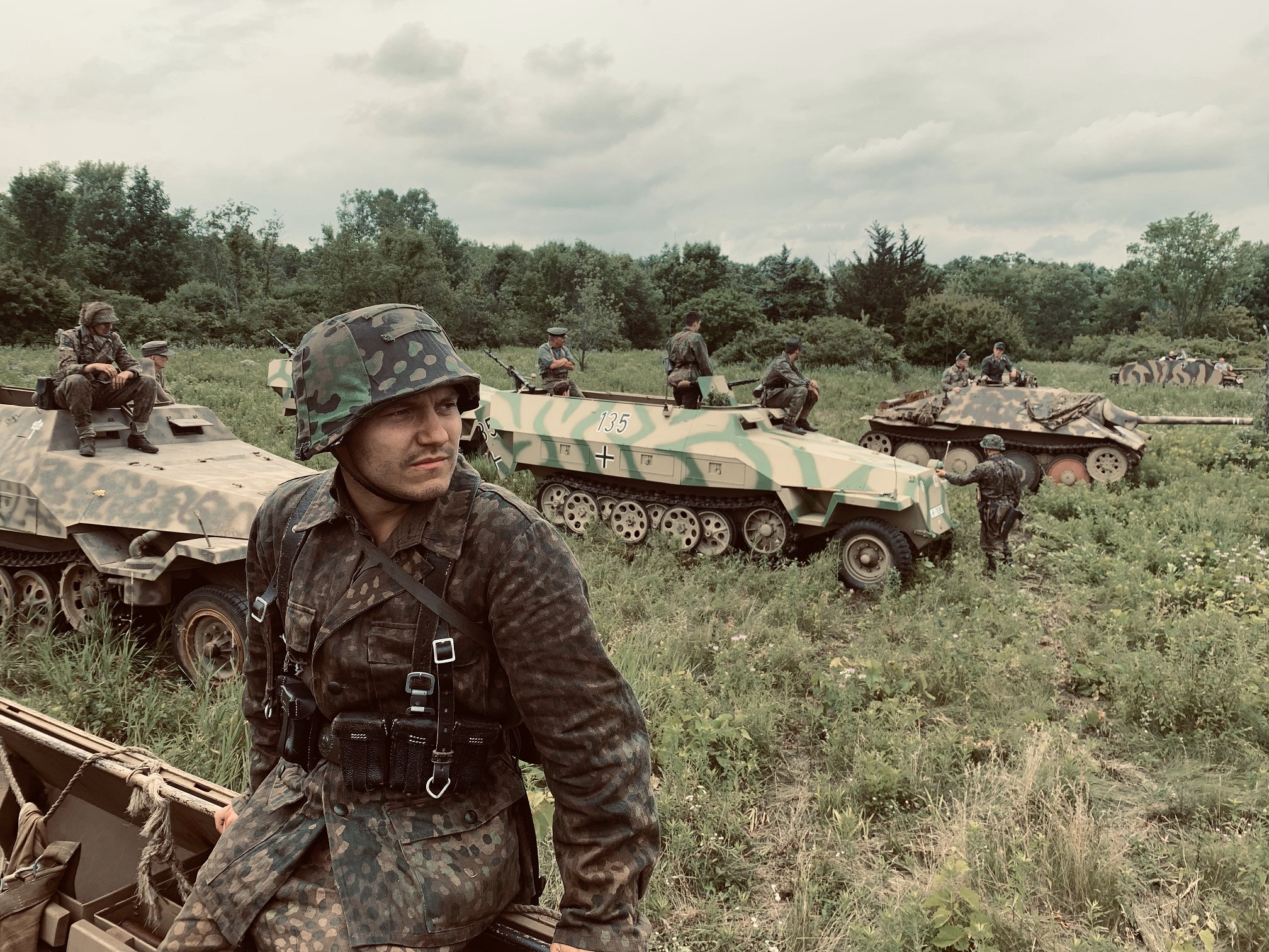 WW2 Vehicle Rentals Provides Authentic German Armor for New WW2 film “Come  Out Fighting”