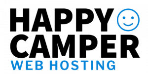 Happy Camper Web Hosting - Logo