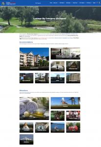 View Listings by Category screen