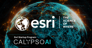 CalypsoAI announces its acceptance into the Esri Startup program within the Esri Partner Network (EPN).