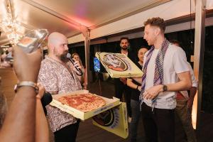  2 Pizzas Sell for 10,000 Bitcoin at a Miami PizzaArt Event