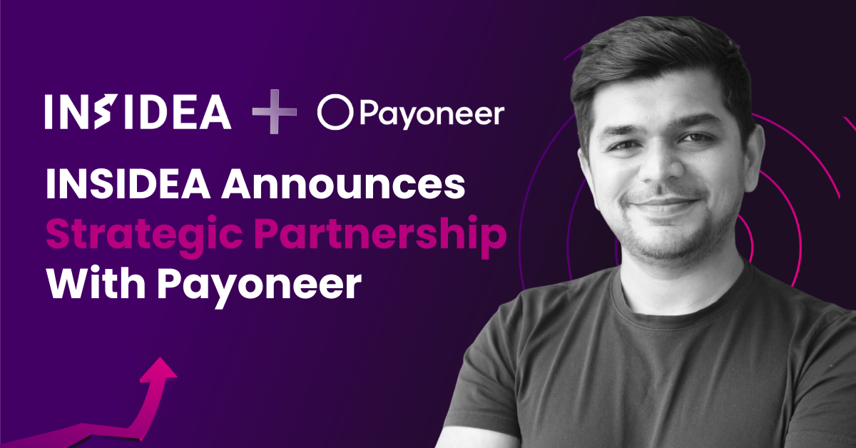 INSIDEA Announces Strategic Partnership With Payoneer | Global Reporter ...