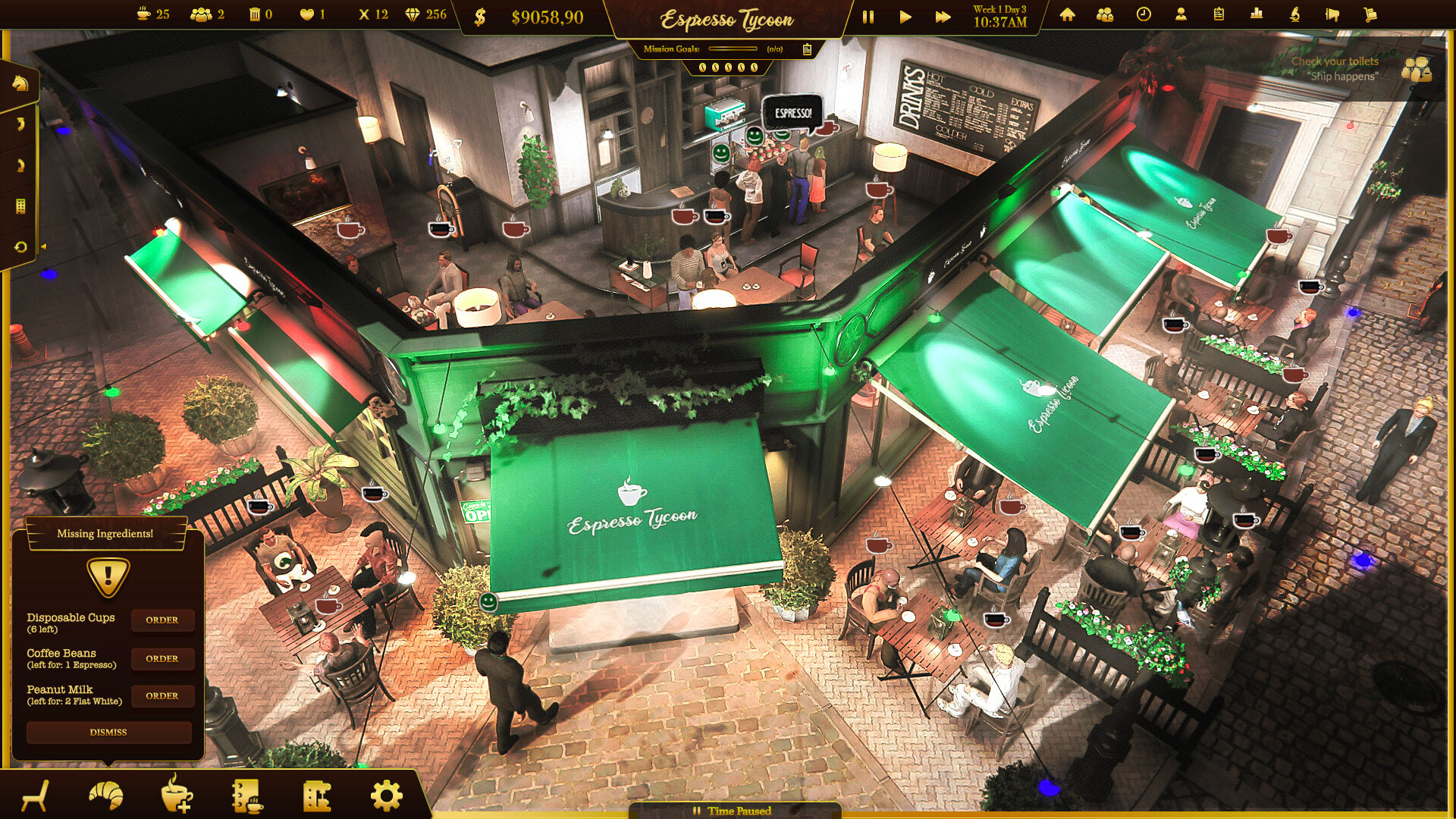 DreamWay Games Releases New Tycoon Game, Espresso Tycoon