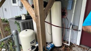 PSL Water Guy - Well water treatment installation at a Lakewood Park residence