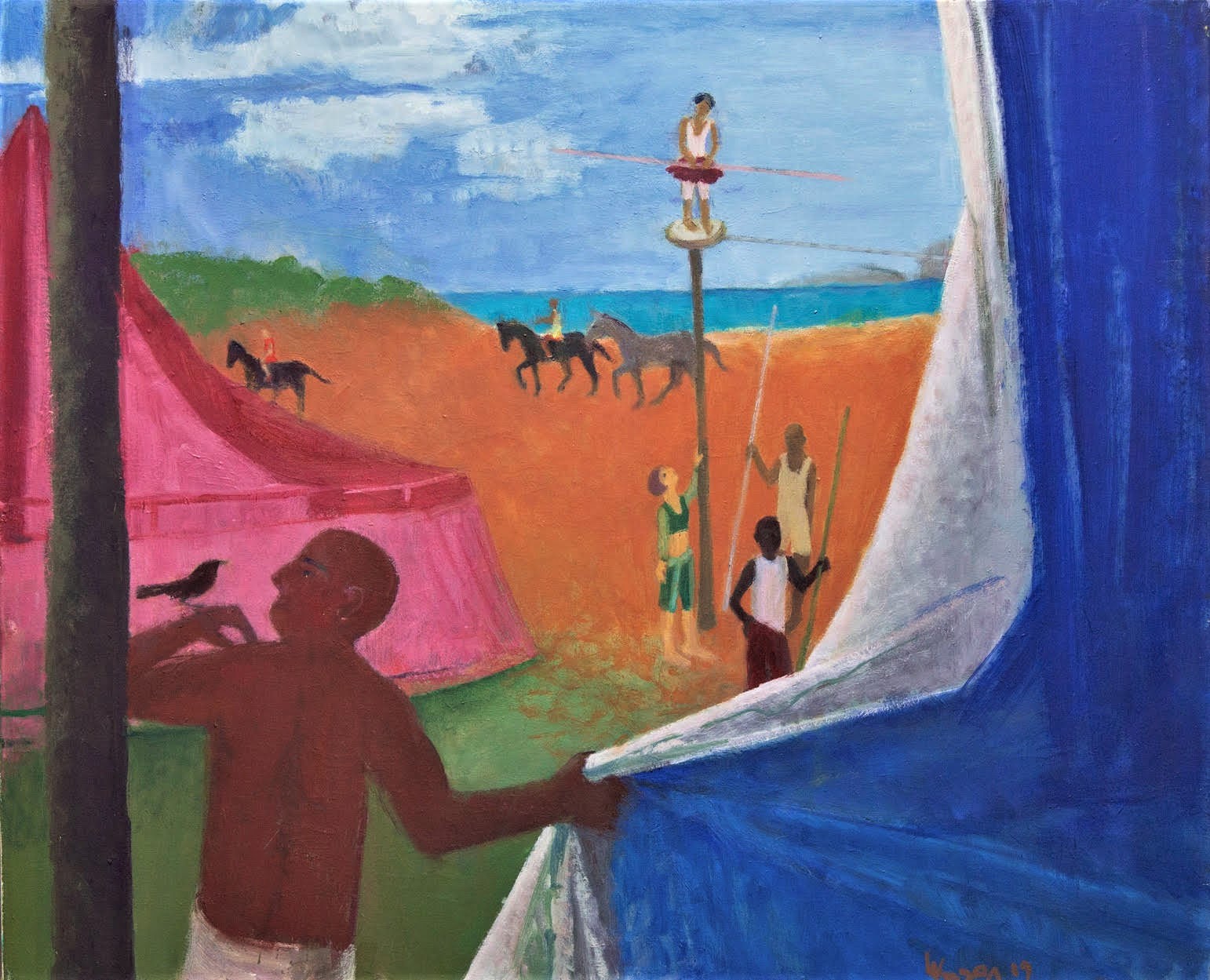 Rare Nest Gallery in Chicago Megan Williamson's Zoom Portraits