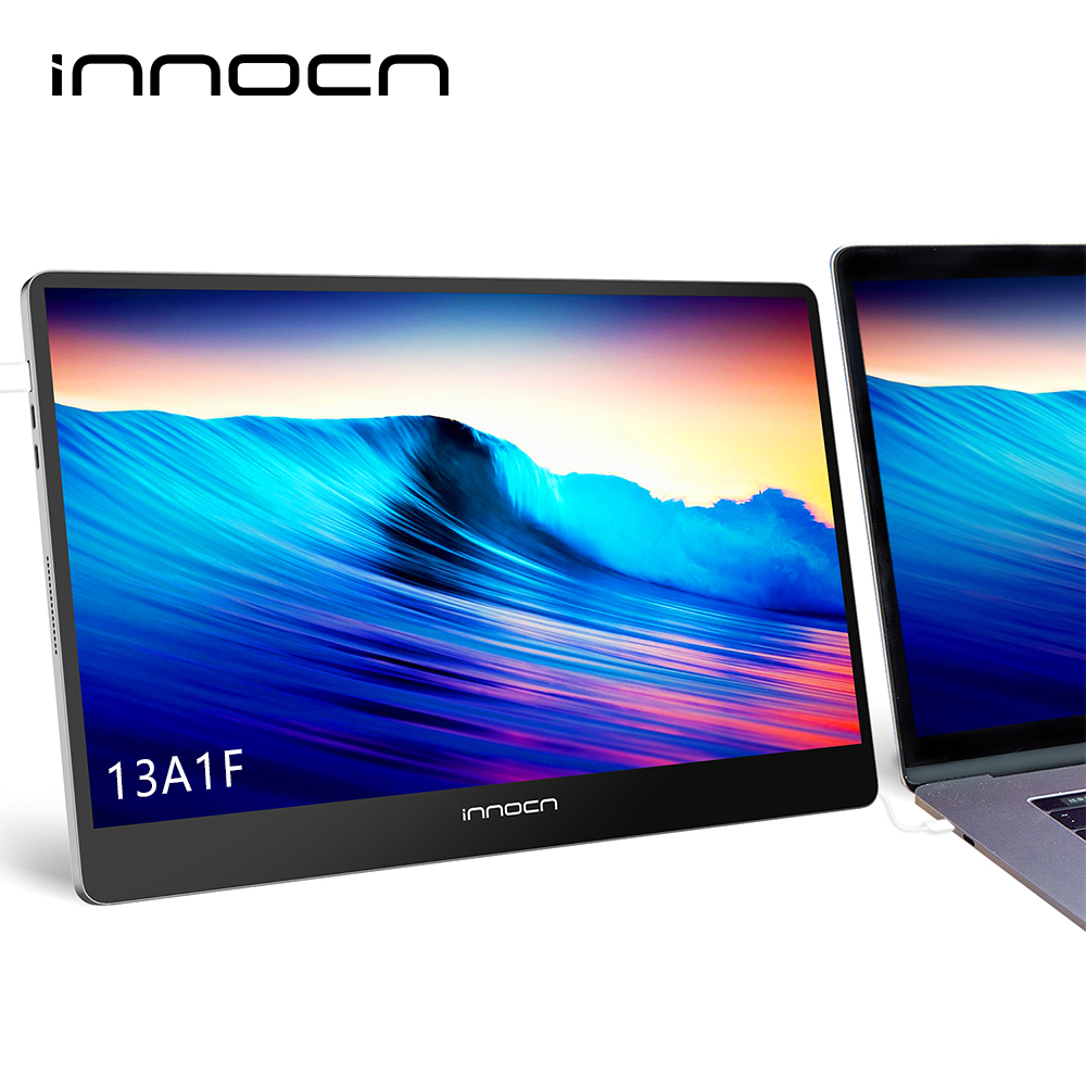 The INNOCN 13A1F OLED Portable Monitor is the Ideal Second Screen for  MacBook Pro 13 Inch Laptop
