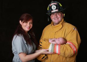 A newborn is safely surrend