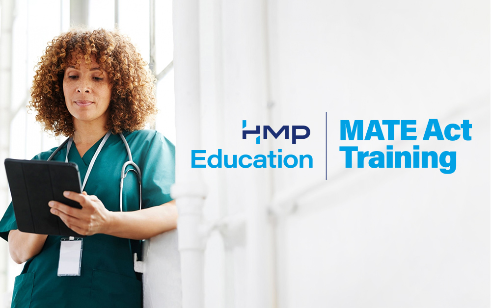 Mier Belastingbetaler Afzonderlijk HMP Global unveils MATE Act virtual training program for DEA license  holders who prescribe controlled substances