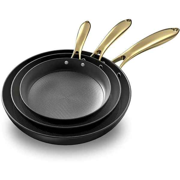Imarku Introduces 3-Piece Nonstick Cast Iron Frying Pan Set for