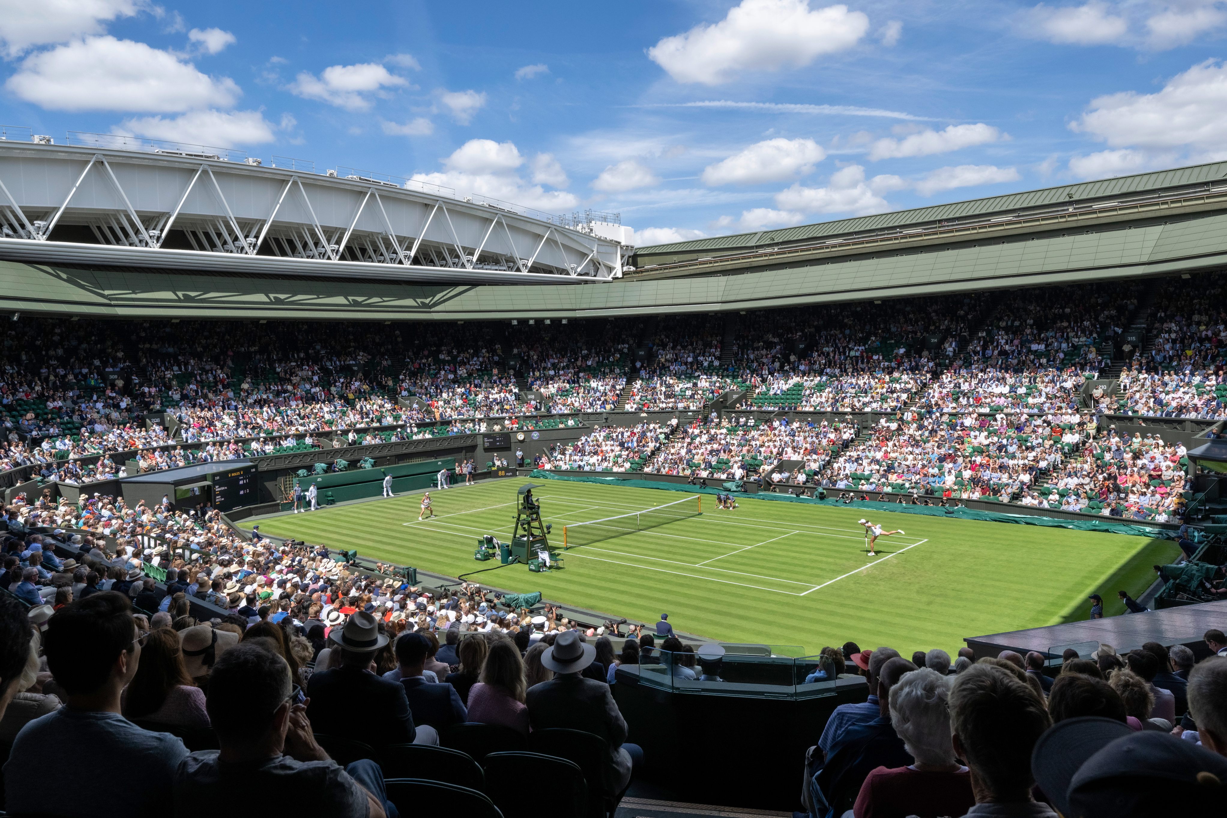 THE CHAMPIONSHIPS, WIMBLEDON 2023 THE TEMPLE OF TENNIS United