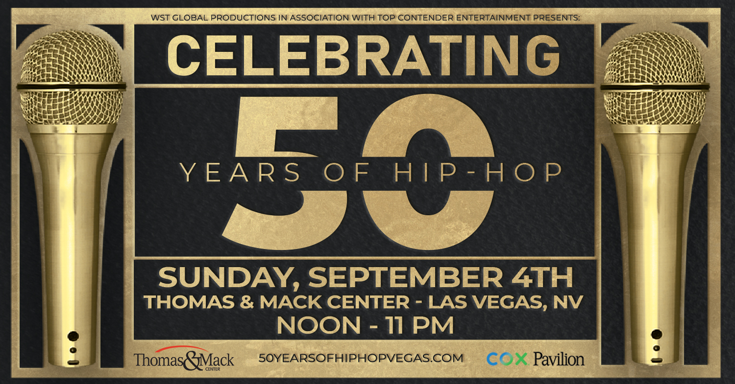 Celebrate 50 Years of Hip Hop at a once-in-a-lifetime concert