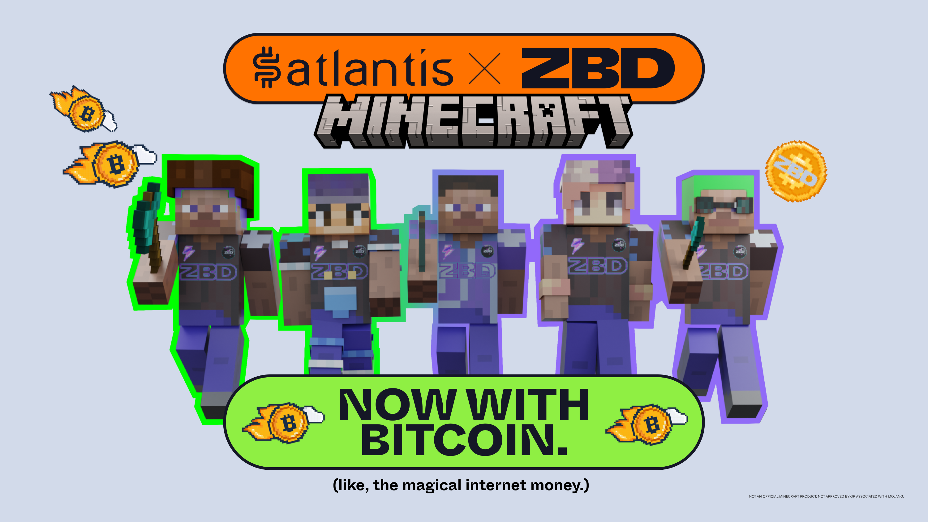 Gamers can now earn Bitcoin rewards on Minecraft via Zebedee