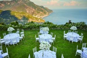 A Destination Wedding at Caruso, a Belmond Property in Ravello on Italy's Amalfi Coast. One of Deahne's specialties is shrewd contract negotiations for groups and weddings.