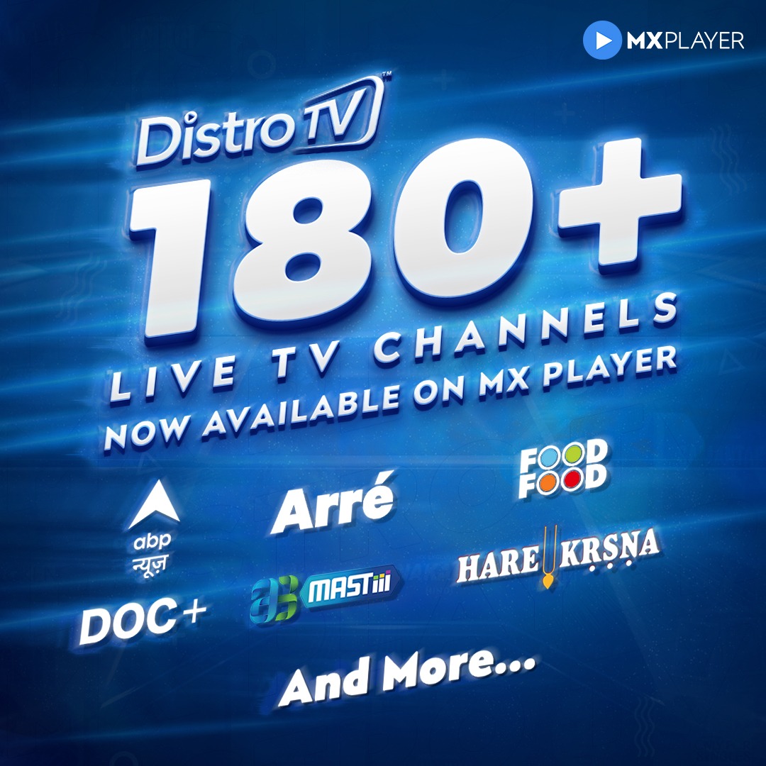 MX Player partners with DistroTV