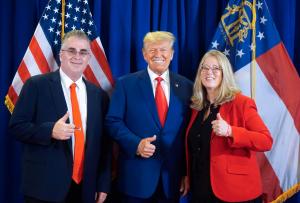 Stan and Donna Trump