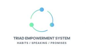 Matthew Cossolotto's Triad Empowerment System Logo - Habits, Speaking, Promises