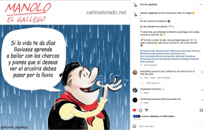 Manolo El Gallego, personaje creado por Carlos Dorado