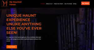 My Haunted Forest Washington Sep and Oct Events