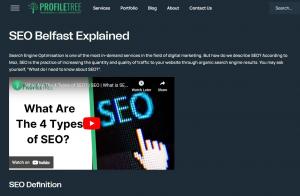 SEO Agency Northern Ireland - ProfileTree