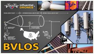 Influential Drones BVLOS Autonomous sUAS Flight Mission Capabilities