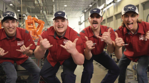 Photo of Students competing during the 2023 Project MFG Advanced Manufacturing National Championship