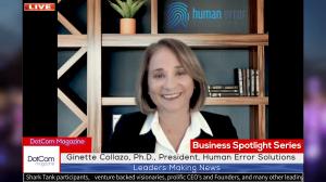 Ginette Collazo, President of Human Error Solutions, A DotCom Magazine Exclusive Interview