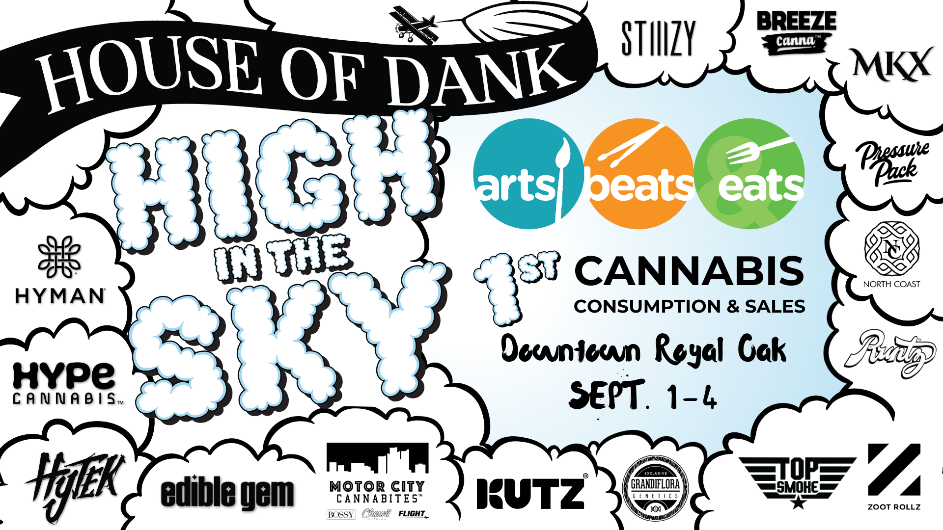 HOUSE OF DANK UNVEILS HIGH IN THE SKY HISTORIC CANNABIS EXPERIENCE AT