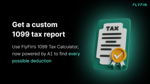 FlyFin's free 1099 tax report
