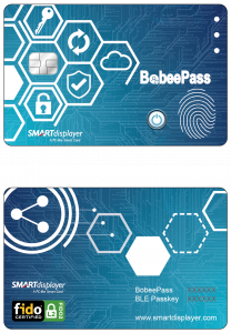 Introducing BobeePass FIDO 2nd Gen Card: The first FIDO L2 certified 3-in-1 card with NFC, BLE, and USB interfaces. Enhanced security with a built-in rechargeable battery and fingerprint sensor. Go passwordless and embrace the authentication future.