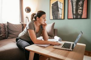 Remote worker using their own device