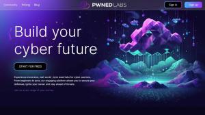 A preview image of the new Pwned Labs homepage