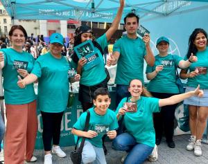 Volunteers of Say No to Drugs Brussels know the value of drug prevention and are eager to share it with other concerned individuals and groups to counter the use of crack cocaine in the city.