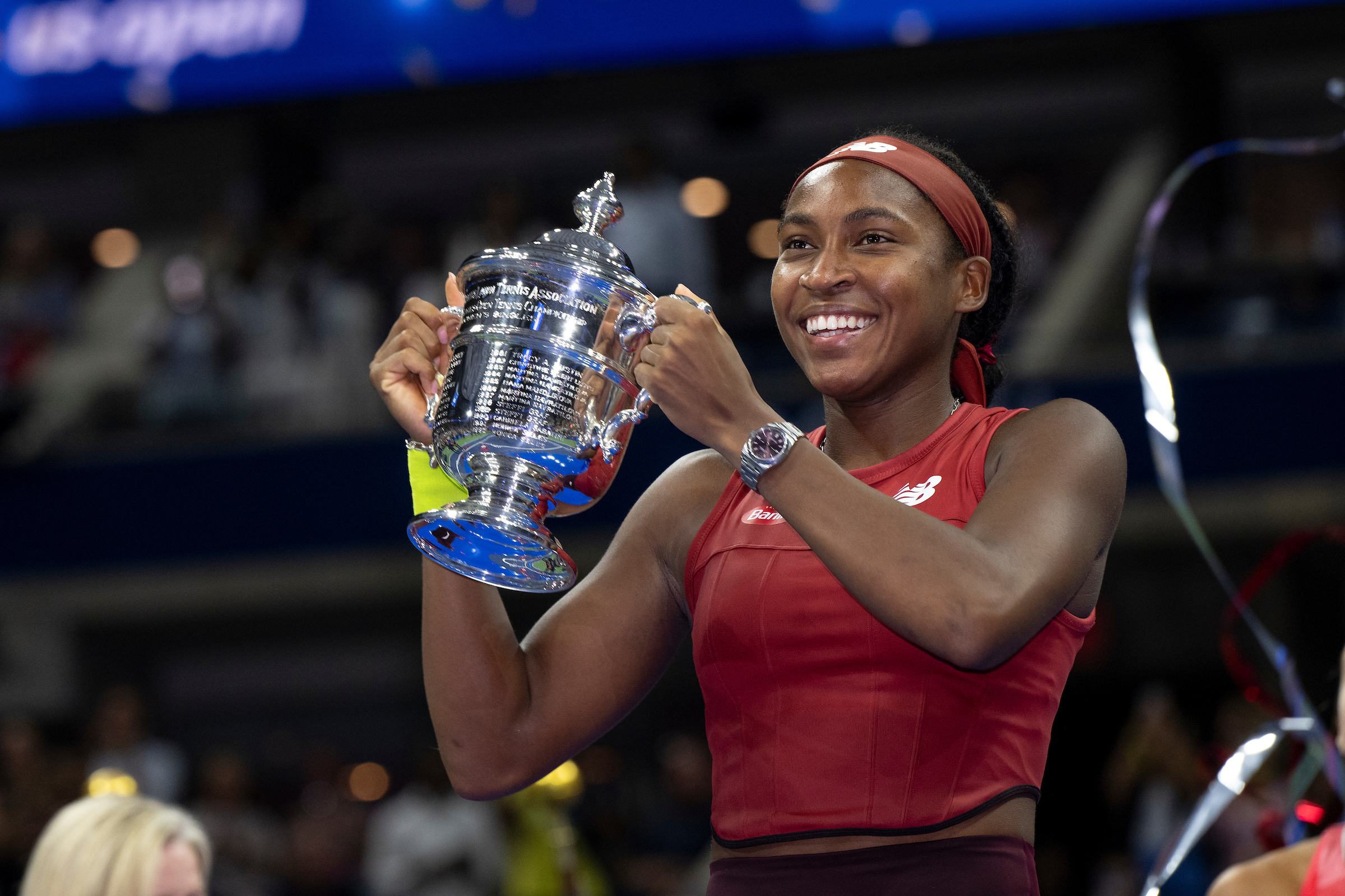 ROLEX TESTIMONEE COCO GAUFF CROWNED CHAMPION OF NEW YORK WITH