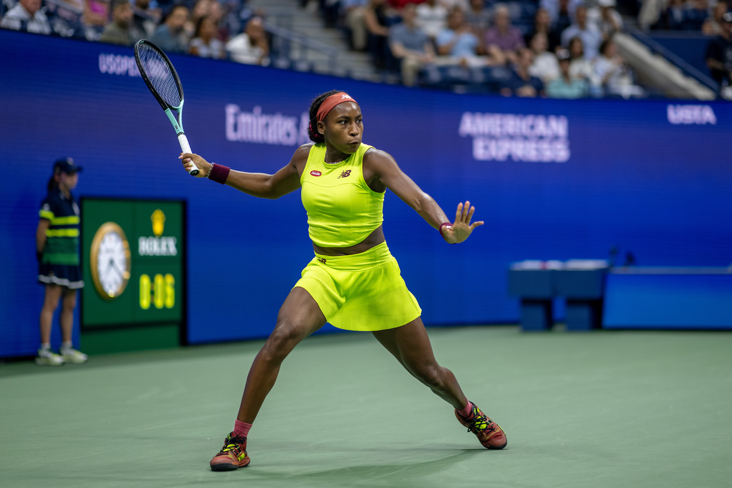 ROLEX TESTIMONEE COCO GAUFF CROWNED CHAMPION OF NEW YORK WITH