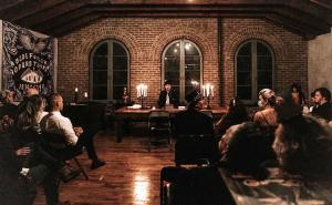 Picture of The Séance Experience’s Séance Master and Audience at an Actual Paranormal Séance in Arizona