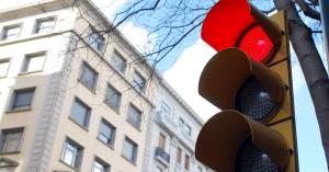 image of building and traffic light