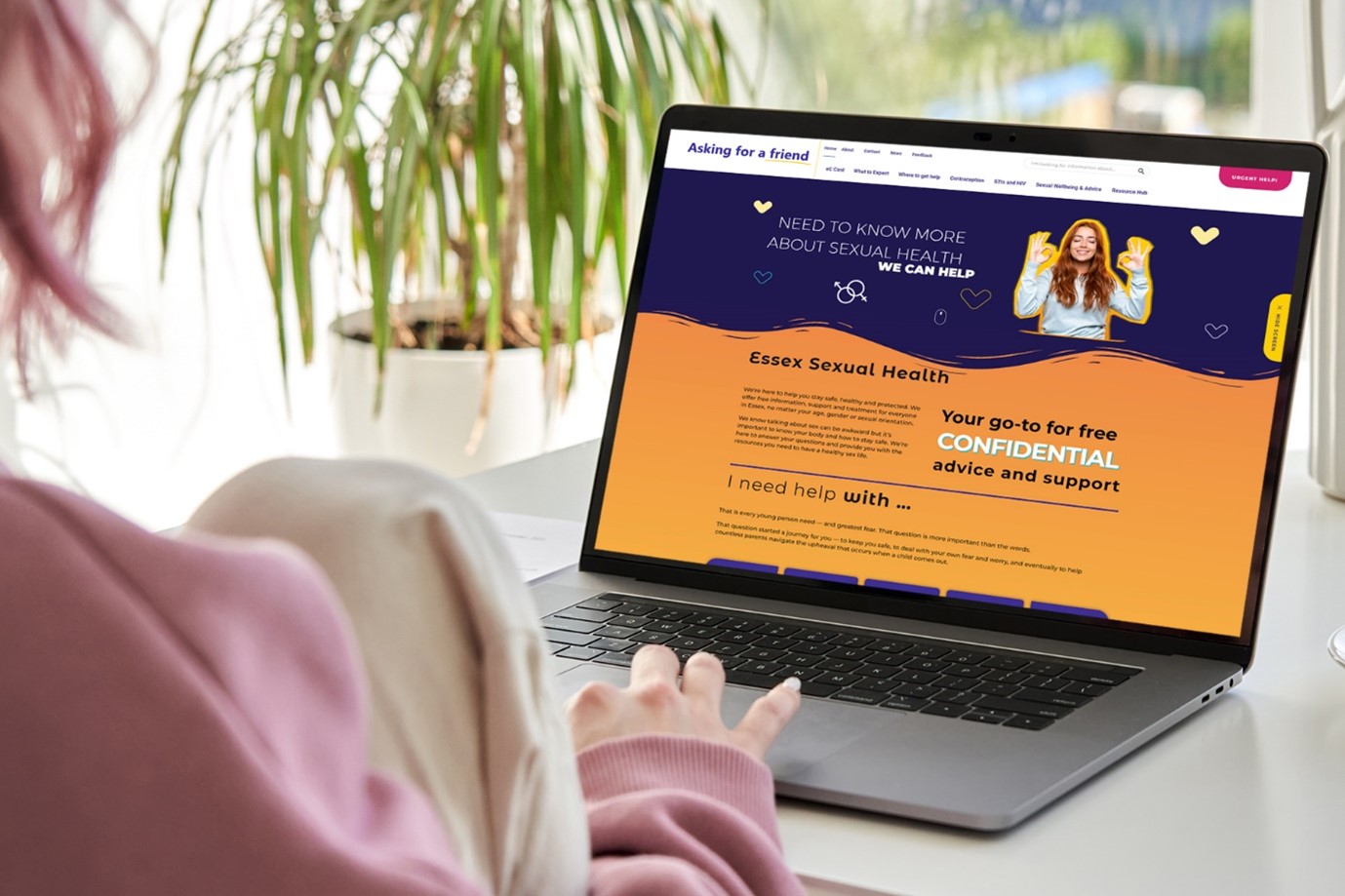 Introducing Asking For A Friend The Discreet Accessible Hub For Young 