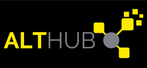AltHub Black and Yellow Logo