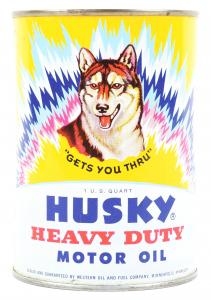 Husky Motor Oil Can