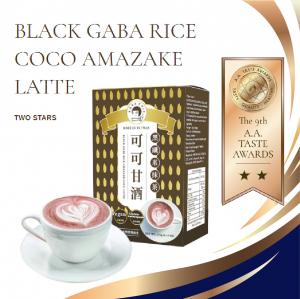 BOBA CHiC's Black GABA Rice Amazake Coco Latte Wins 2023 A.A. Taste Two-Star Award