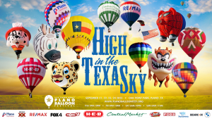 High In The Texas Sky Promo 2023 H-E-B | Central Market Plano Balloon Festival