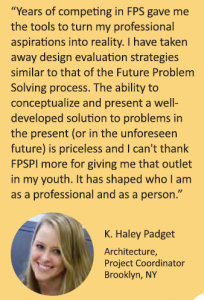 Quote from Alumna of FPSPI