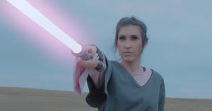 Alexis Baca Living Her Dream in Star Wars Fan Film, as Sia lan wezz