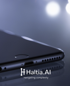 Haltia with iPhone