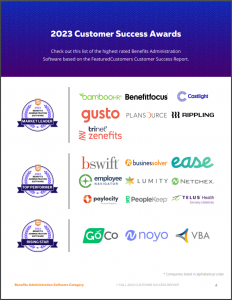 The Top Benefits Administration Software Vendors According to the ...