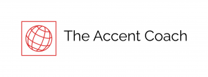 The Accent Coach logo of a globe