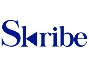Logo of Skribe.ai, a deposition intelligence platform for the legal industry