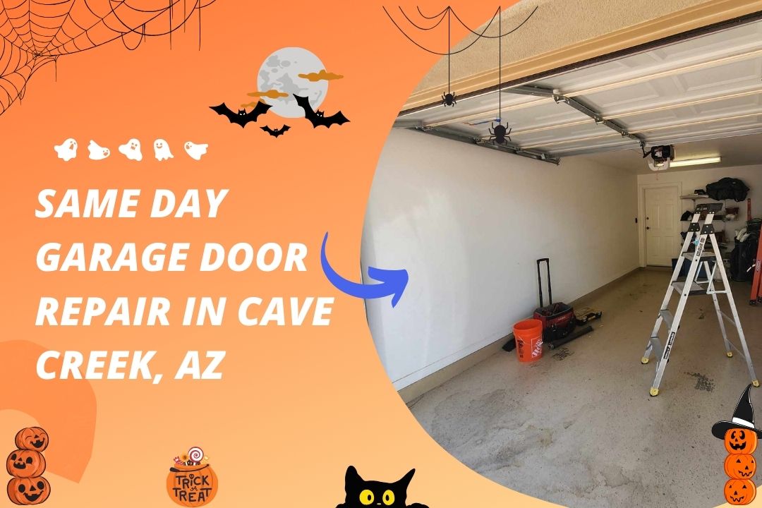 Arizona Garage Door Repair Guru Introduce Spooky-Good Same Day Garage Door  Repair Services in Cave Creek, Arizona.